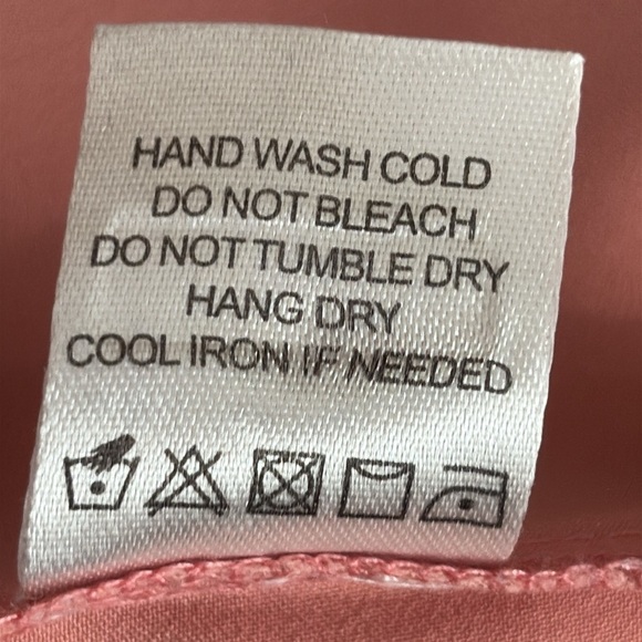 Lovers + Friends Kendall One Shoulder Blouse in Pink Guava - Size Medium - Picture 7 of 7